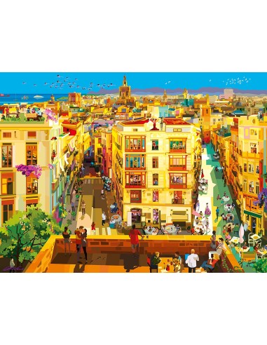 Puzzle 1500 pz Cena a Valencia