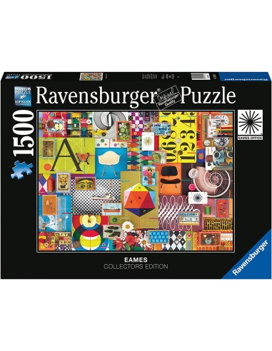 Puzzle 1500 pz Eames House of Cards