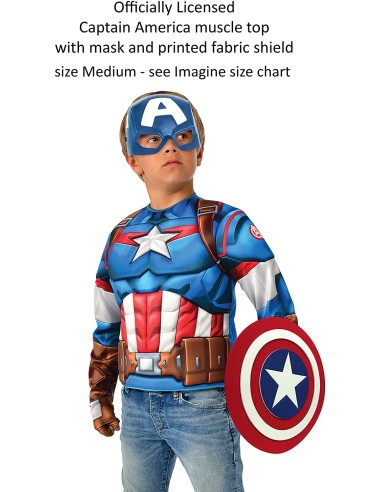 Capitan america Top muscoloso musculoso con...