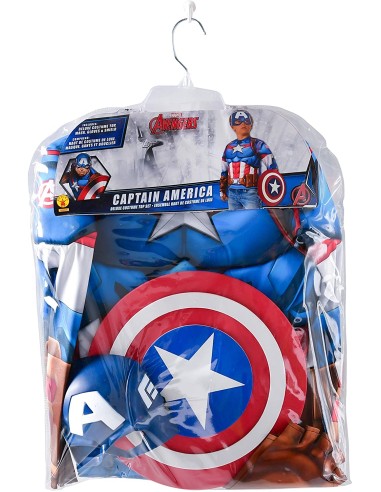 Capitan america Top muscoloso musculoso con...