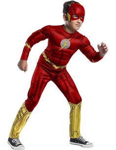 Costume Flash Black Line Deluxe Inf