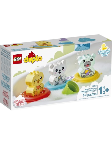 Lego Duplo My 1st - Ora del Bagnetto: Treno degli animali Galleggianti