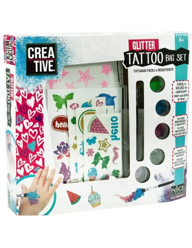 Nice - Glitter tattoo big set