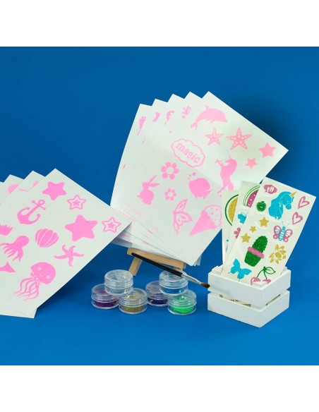 Nice - Glitter tattoo big set