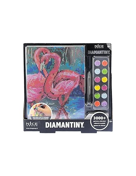 DIAMANTINY Level Up - Animals Paintings - Fenicottero