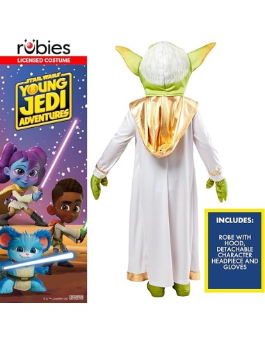 Rubie's - Costume Master Yoda Young Jedi Deluxe in