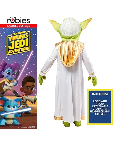 Rubie's - Costume Master Yoda Young Jedi Deluxe in