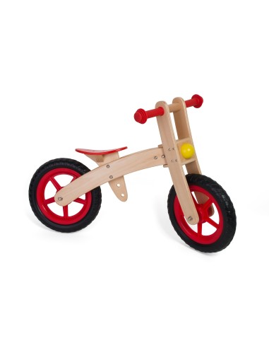 Bicicletta In Legno con Ruota Libera senza...