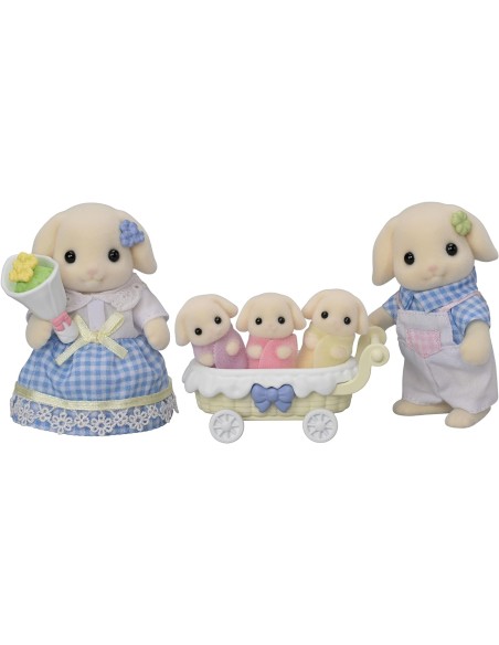 Sylvanian Families - La famiglia Coniglio Flora