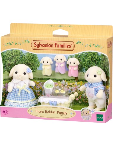 Sylvanian Families - La famiglia Coniglio Flora