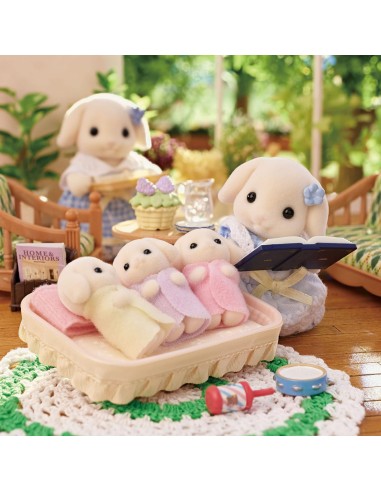 Sylvanian Families - La famiglia Coniglio Flora