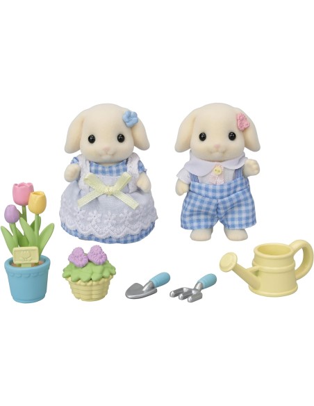 Sylvanian Families - Fratello e sorella coniglio Flora