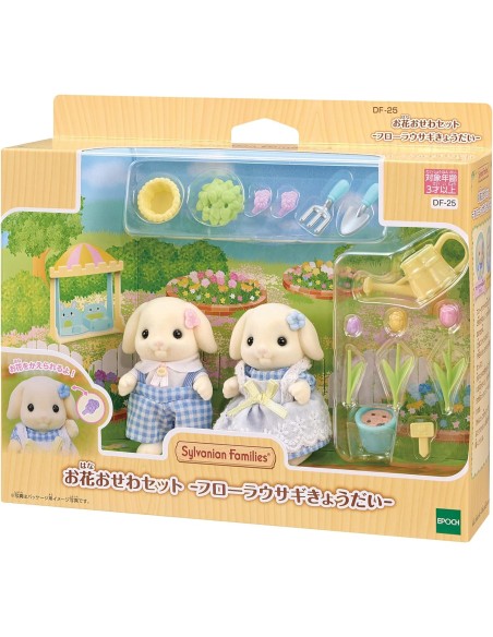 Sylvanian Families - Fratello e sorella coniglio Flora
