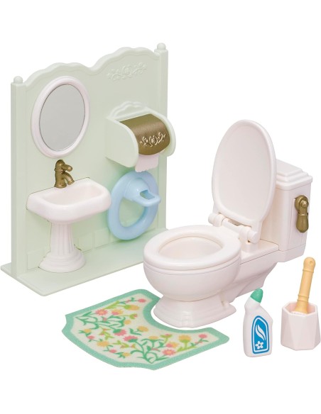 Sylvanian Families - Set accessori toilette 