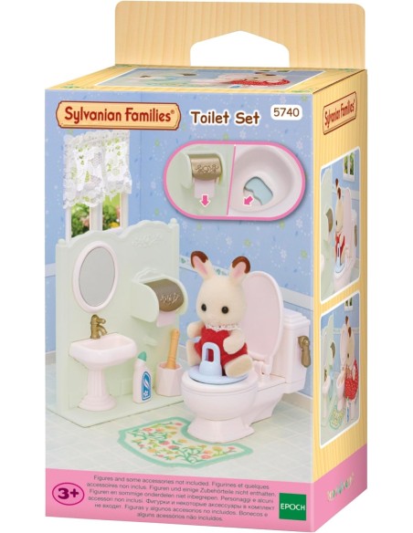 Sylvanian Families - Set accessori toilette 