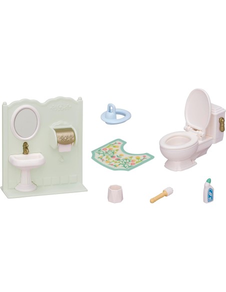 Sylvanian Families - Set accessori toilette 