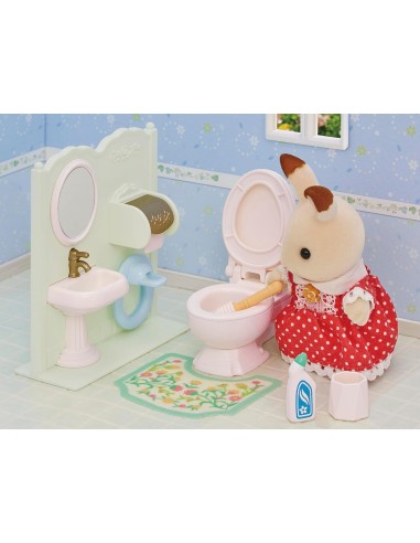 Sylvanian Families - Set accessori toilette 