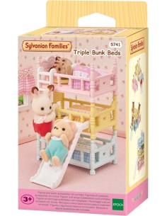 Sylvanian Families - Letto a castello triplo colorato 2