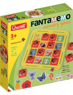 Quercetti - Fanta Memo con le coccinelle