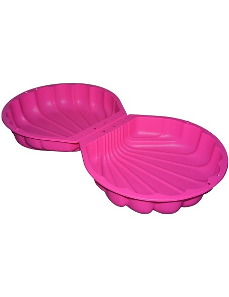 BIG Sabbiera a conchiglia rosa