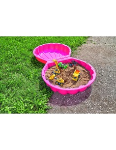 BIG Sabbiera a conchiglia rosa 2