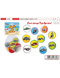 BIGLIE SPIAGGIA SET PZ.10 DA CORSA