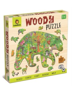 Ludattica Woody Puzzle - Bosco