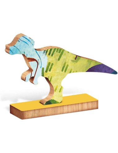 Ludattica Woody Puzzle - Dinosauri