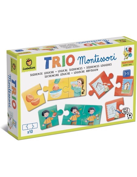 Ludattica Trio Logic Montessori - Prima e Dopo