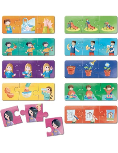 Ludattica Trio Logic Montessori - Prima e Dopo