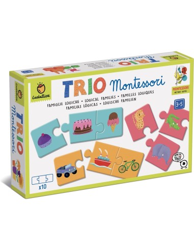 Ludattica Trio Logic Montessori - Famiglie Logiche