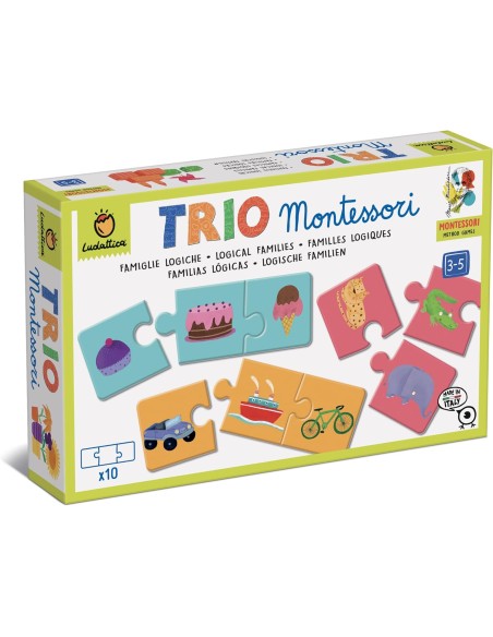 Ludattica Trio Logic Montessori - Famiglie Logiche