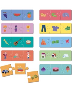 Ludattica Trio Logic Montessori - Famiglie Logiche 2