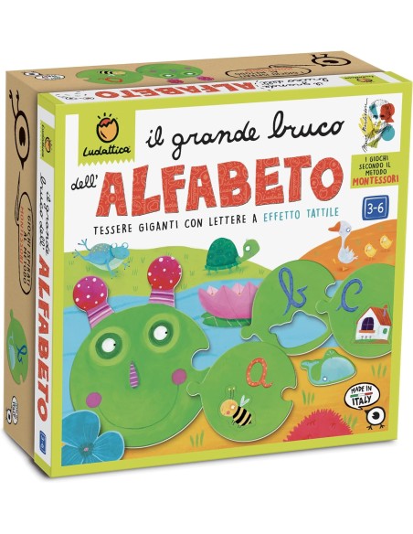 Ludattica Giochi Montessori - Il bruco tattile Edizione 2024