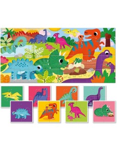 Ludattica Dudu' Baby Puzzle Collection - Dinosauri 2