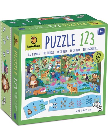 Ludattica  Special Puzzles 123 - La Giungla