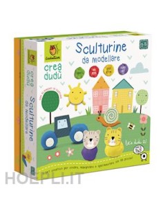 CREA DUDÙ - SCULTURINE DI PASTA DA MODELLARE