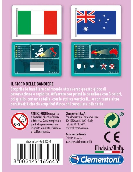 Carte - Il gioco delle bandiere