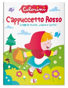 Fiabe da colorare - Cappuccetto Rosso - 2021