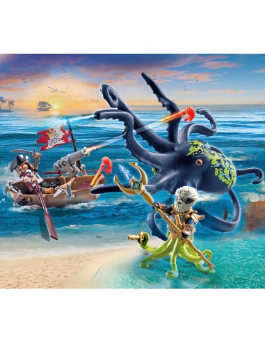 Playmobil - Pirata contro Piovra Gigante