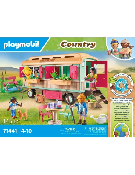 Playmobil - Vagone Cafè con Giardino