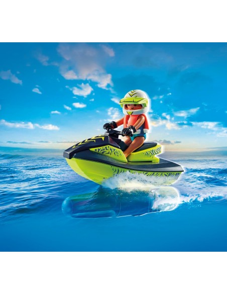 Playmobil - Gommone dei Pompieri e Acquascooter