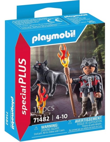 Playmobil - Guerriero con Lupo