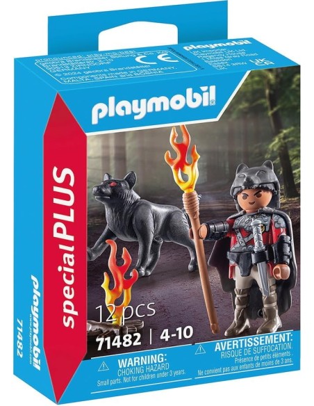 Playmobil - Guerriero con Lupo