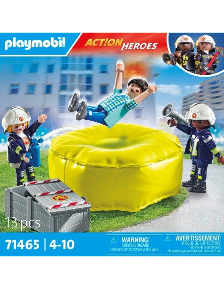 Playmobil - Materasso di Salvataggio dei Pompieri