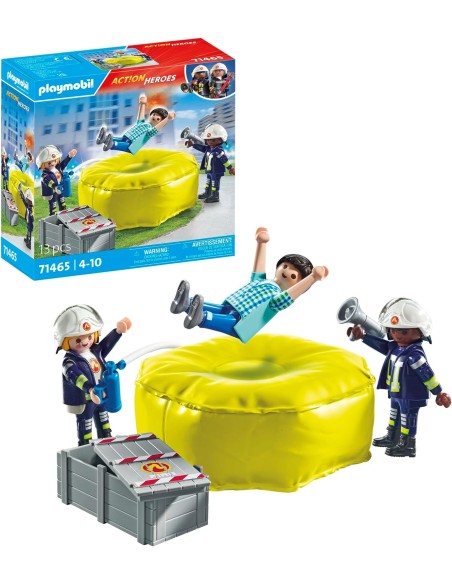 Playmobil - Materasso di Salvataggio dei Pompieri