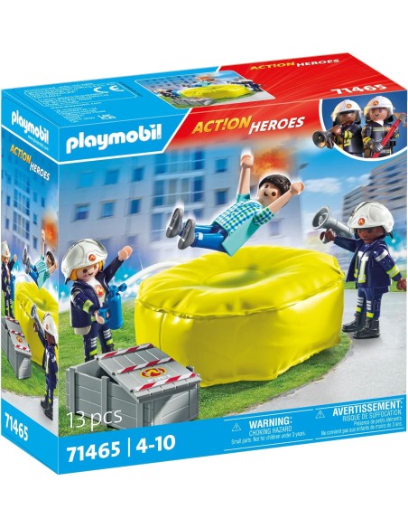 Playmobil - Materasso di Salvataggio dei Pompieri