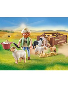 Playmobil - Pastore con Gregge 2