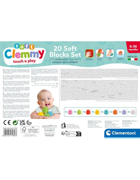 Soft Clemmy Confezione 20 mattoncini