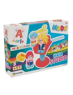 A di Arte Pasta Modellabile Set Parrucchiere